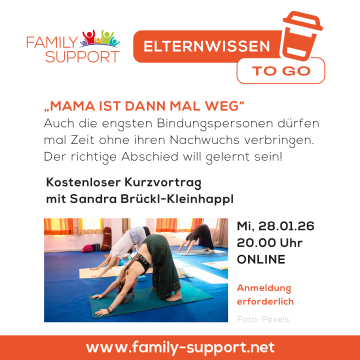 Mama ist dann mal weg